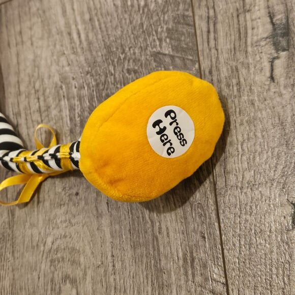 JellyCat Kitten Sam Spider Colorful Developmental Rattle and Crincle Toy - Picture 6 of 6